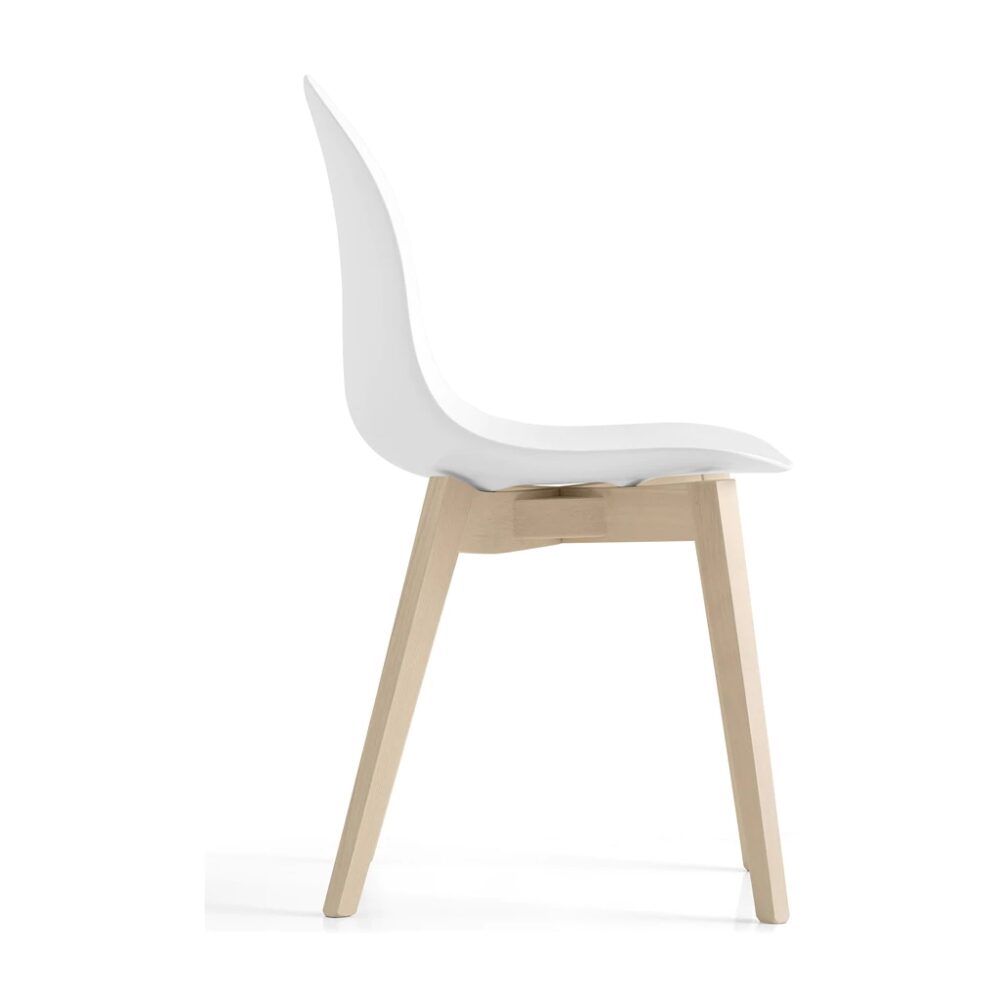 Connubia Academy Leg | - Modern Mayfield | | Cleveland Wood Furniture OH Base 4 Furniture Solid Designers Chair
